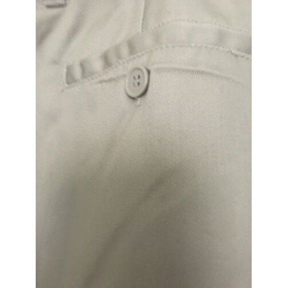 Authentic School Uniform Casual Pants Boys 20 Slim Fit Double Knee Khaki - Picture 10 of 11